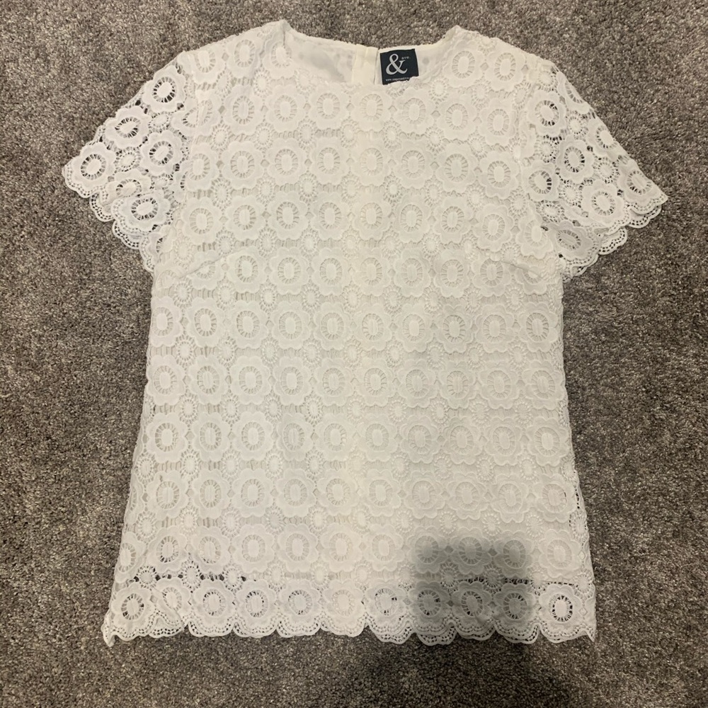 Beautiful women’s top- with floral overlay